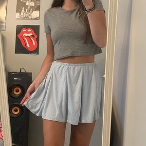 Brandy Melville suede skirt